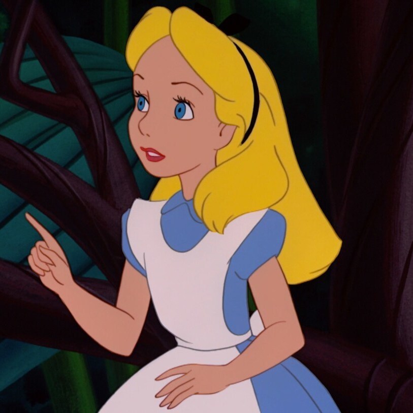 Alice in wonderland Always Curious