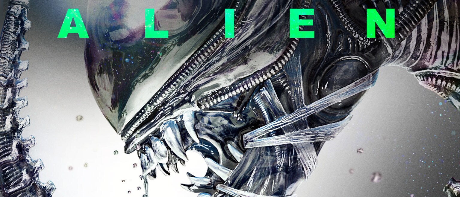 Image of an alien from the 1979 film "Alien"