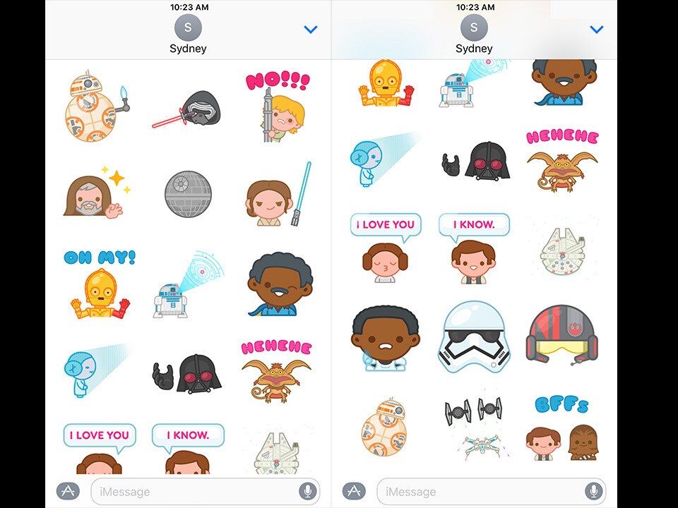 Awaken Your Messages with Exclusive Star Wars Stickers