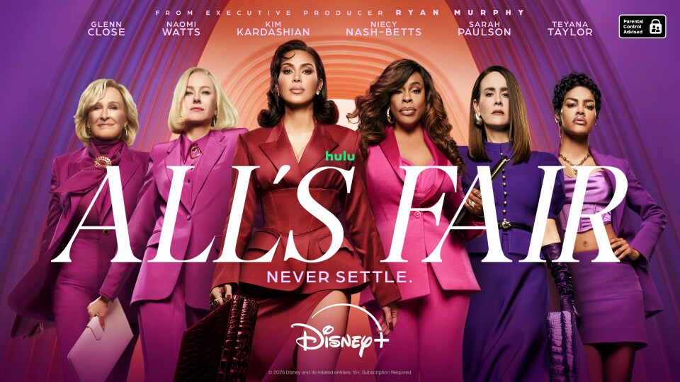 TRAILER AND KEY ART DEBUTED FOR RYAN MURPHY’S NEW LEGAL DRAMA  “ALL’S FAIR,” STREAMING NOVEMBER 4TH EXCLUSIVELY ON DISNEY+ 