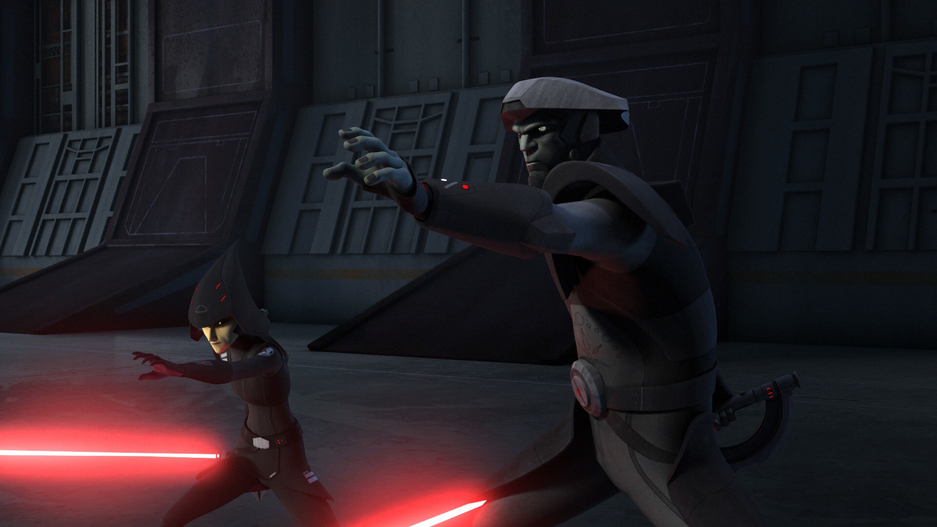 The Seventh Sister is a Mirialan, but the Fifth Brother is a new species yet to be revealed.