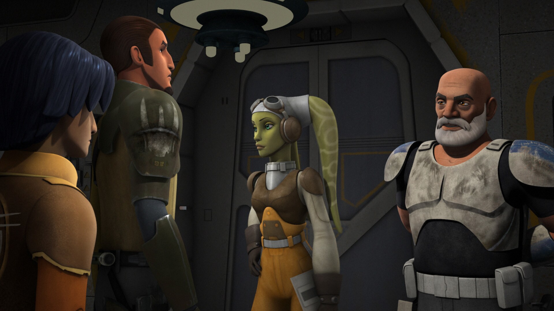 This leads to a heated exchange between Kanan and Rex, who says that the Jedi general he served h...