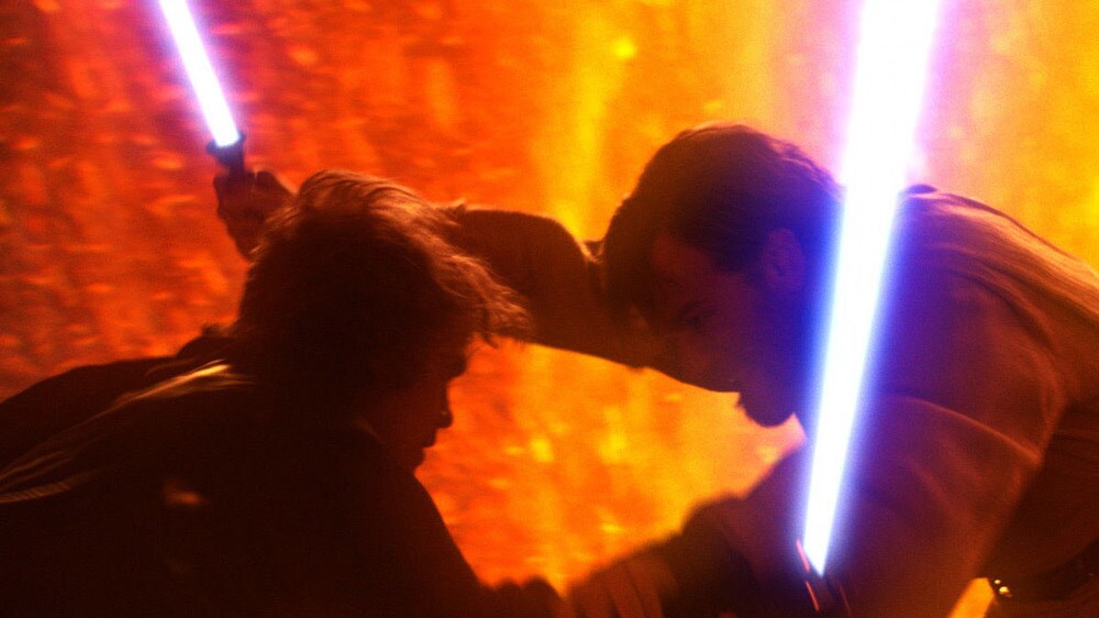 Anakin Skywalker versus Obi-Wan Kenobi