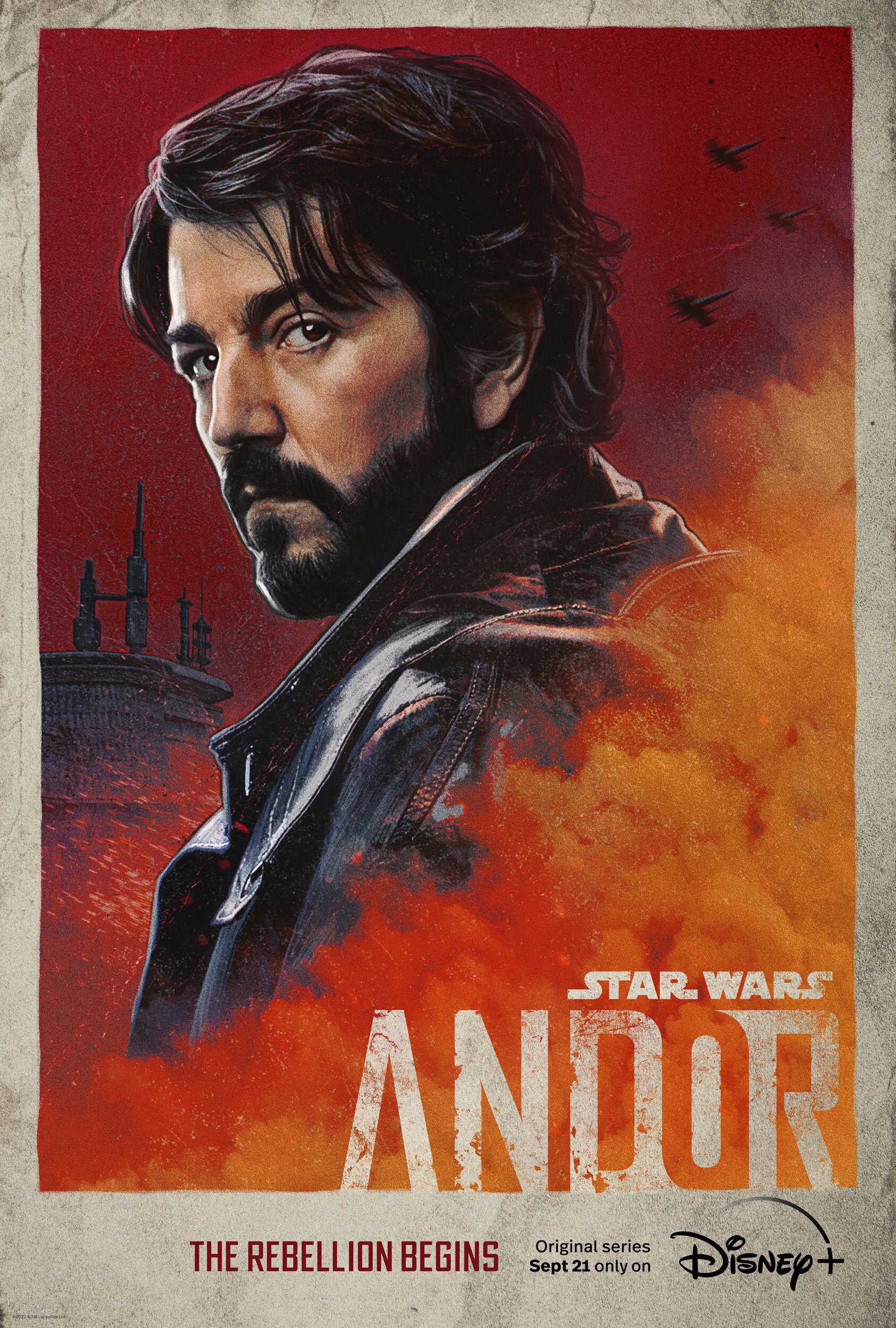Star Wars Andor Disney The Rebellion Begin Poster - Jolly Family Gifts