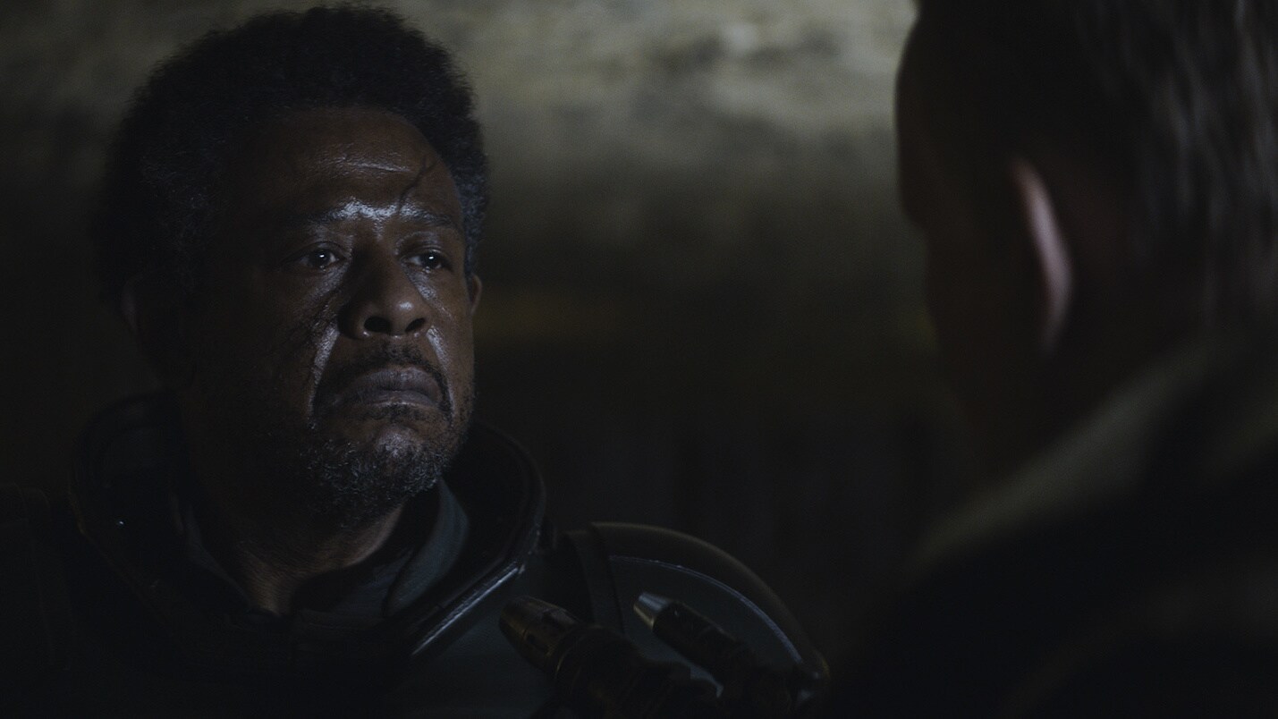Luthen goes to see Saw Gerrera. While Gerrera has agreed to a mission with rebel Anto Kreegyr, Lu...
