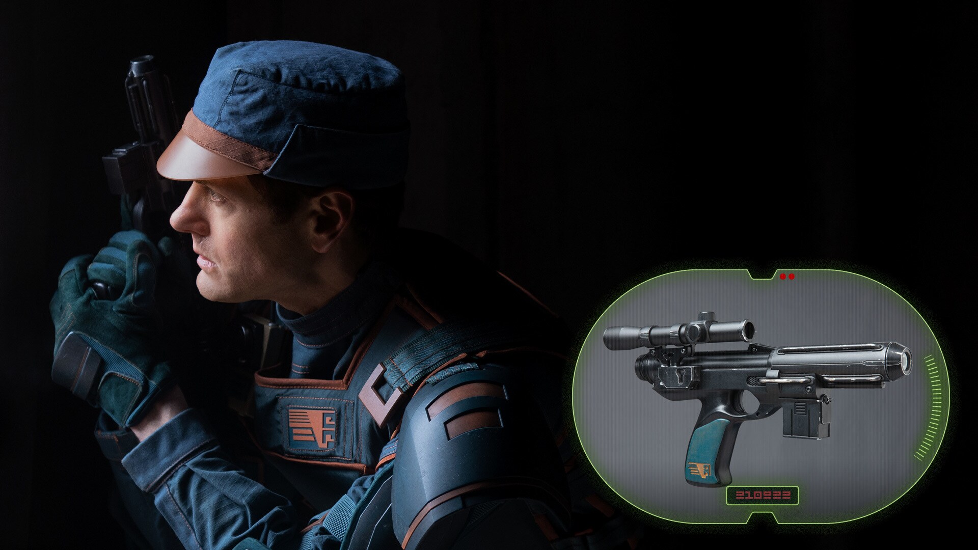 Syril Karn’s blaster prop was inspired by a “light gun” in the Binatone TV Master MK6 game consol...