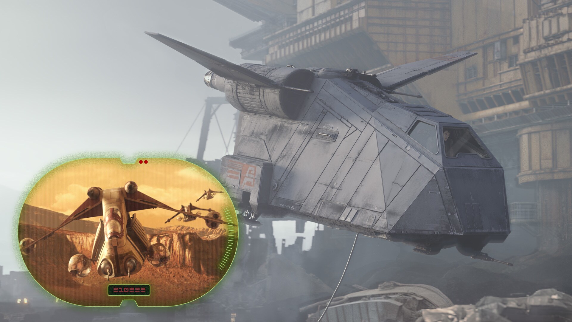 The Preox-Morlana Mobile Tac-Pod was designed as a cross between a Republic gunship and a SWAT van.