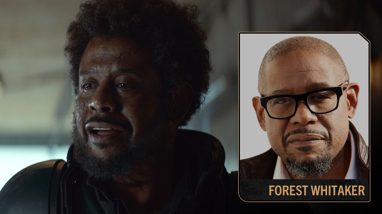 Forest Whitaker as Saw Gerrera