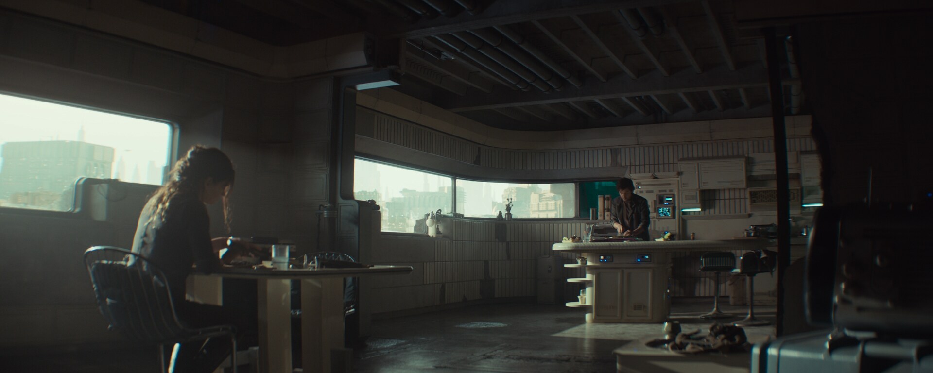 Andor Season 2 final frame of the interior of the Coruscant safehouse