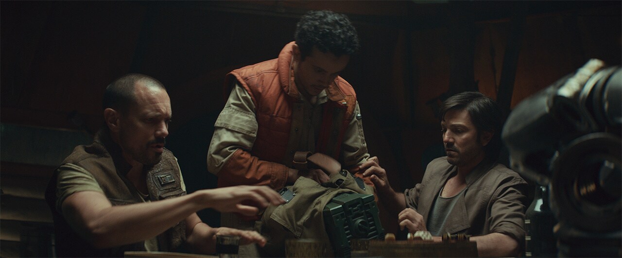 Wilmon brings something to Melshi and Cassian.