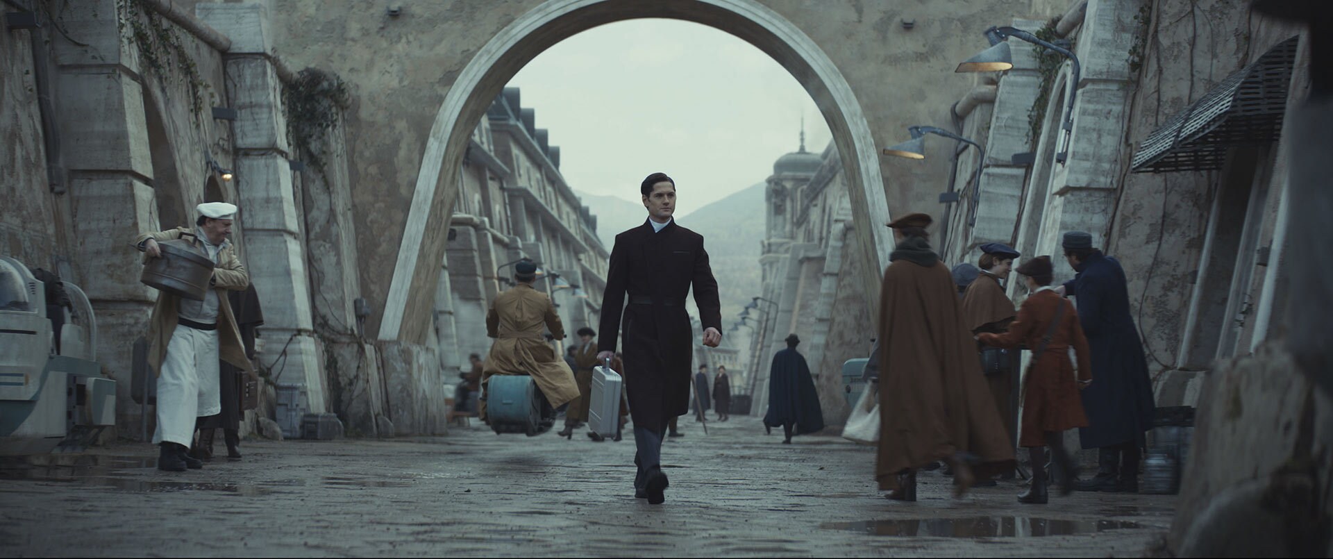 Syril Karn (Kyle Soller) in Andor season 2.