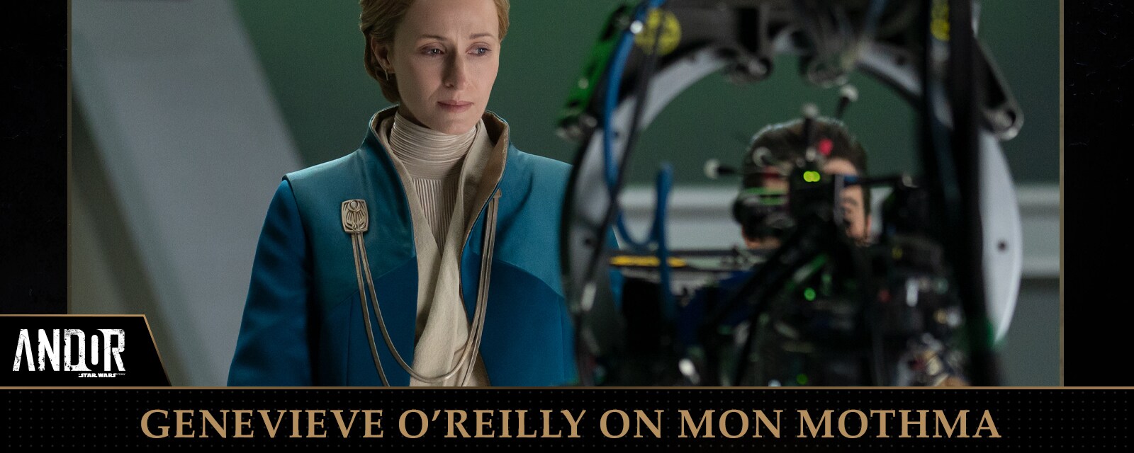 Genevieve O’Reilly as Mon Mothma.