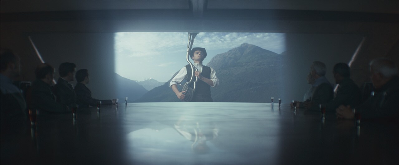 A scene from the Ghorman short film about the planet’s textile manufacturing.