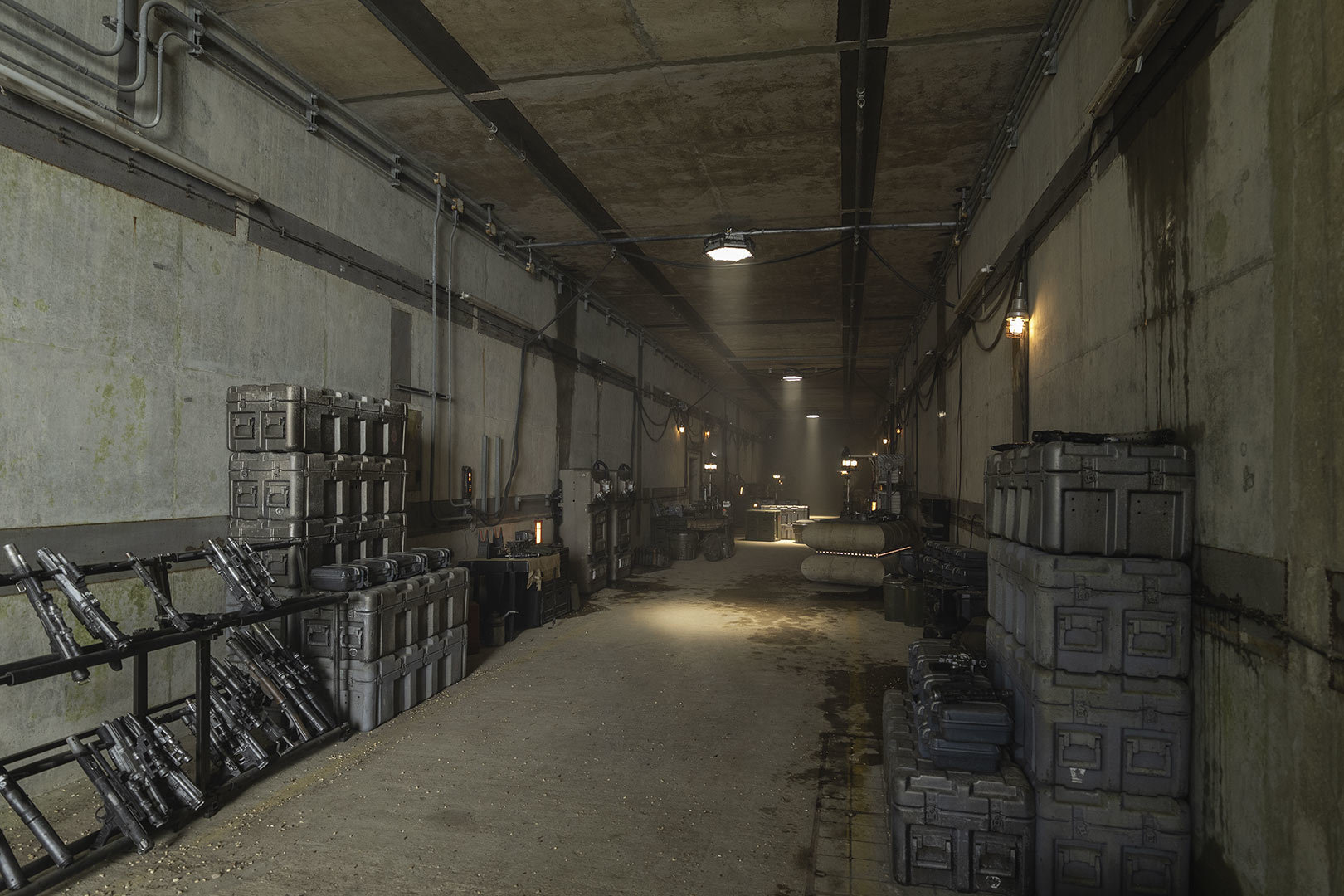 Inside the D’Qar Partisan base.