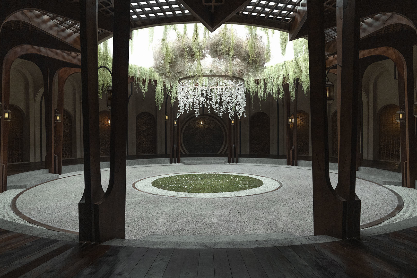 Decoration and design at the Mothma estate.