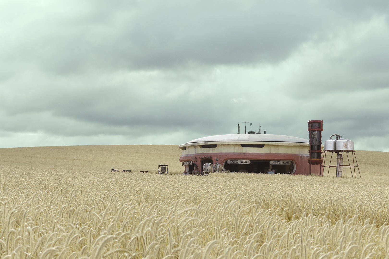The fields on Mina-Rau.