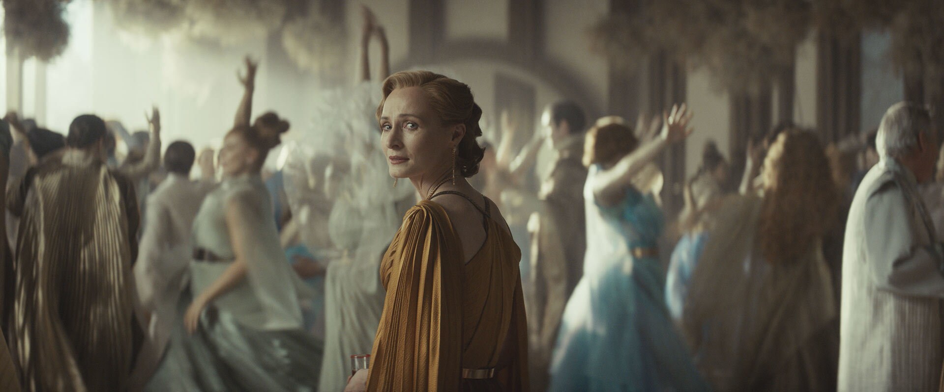 Mon Mothma at her daughter's wedding.