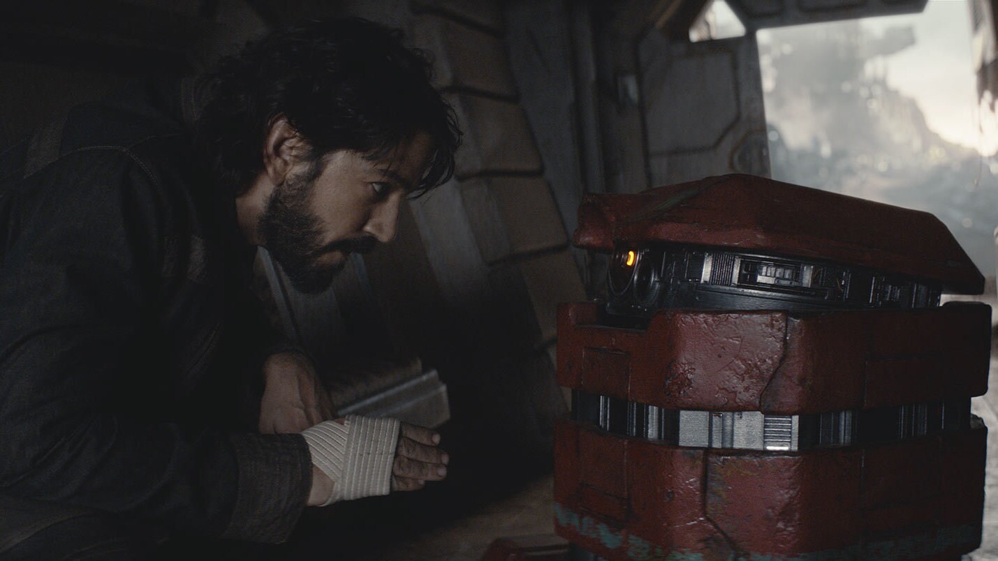 Cassian's droid, B2EMO, goes to wake him the next day on Ferrix. Andor makes the droid promise to...