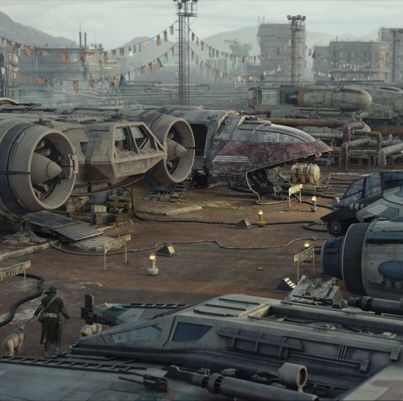 Salvage yard on Ferrix