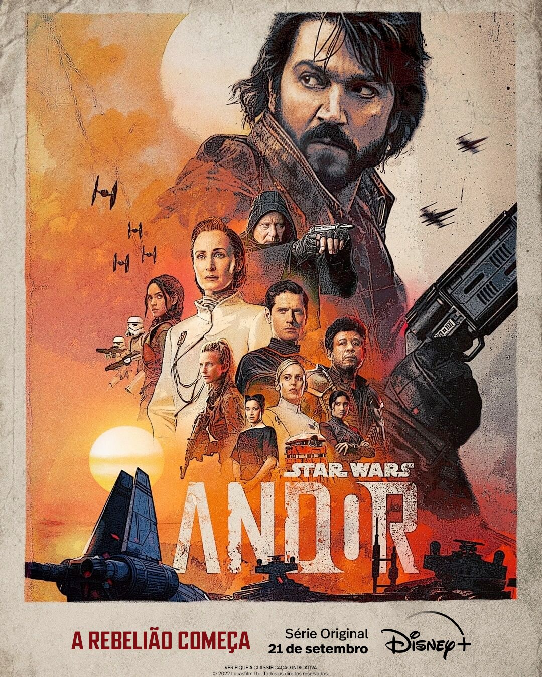 Andor: série do Disney+ inspirada no universo de Star Wars ganha novo  trailer