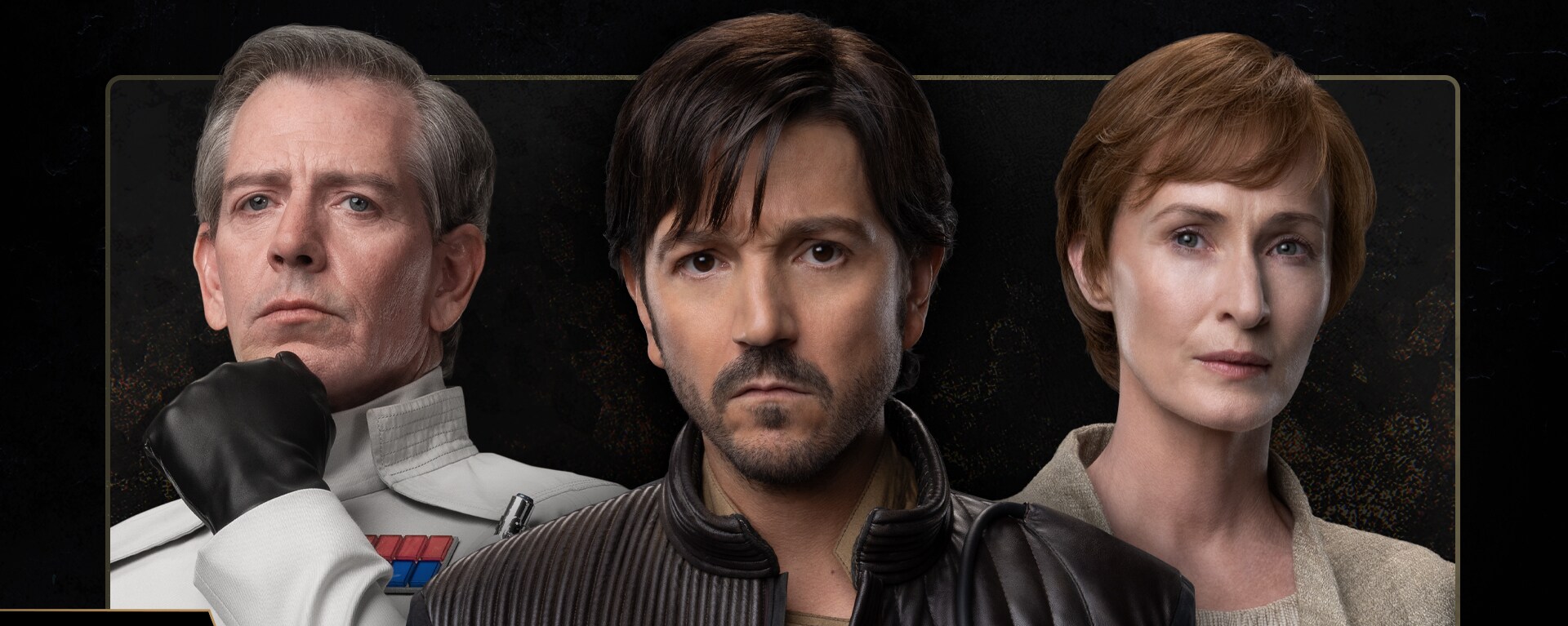 Director Orson Krennic, Cassian, and Mon Mothma - The Costumes of Andor Season 2
