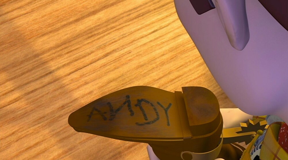 andy toy story boot