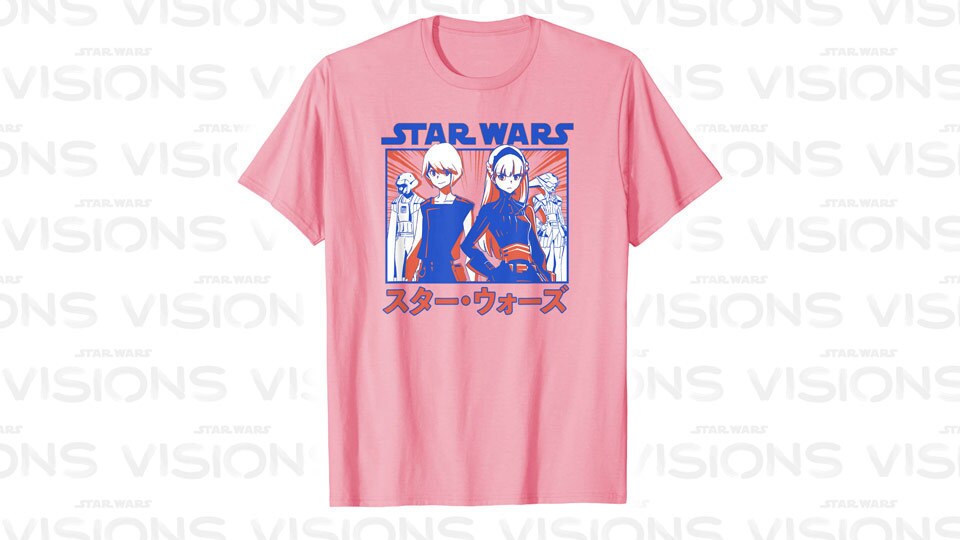 Star Wars Visions Anime Twins T-Shirt
