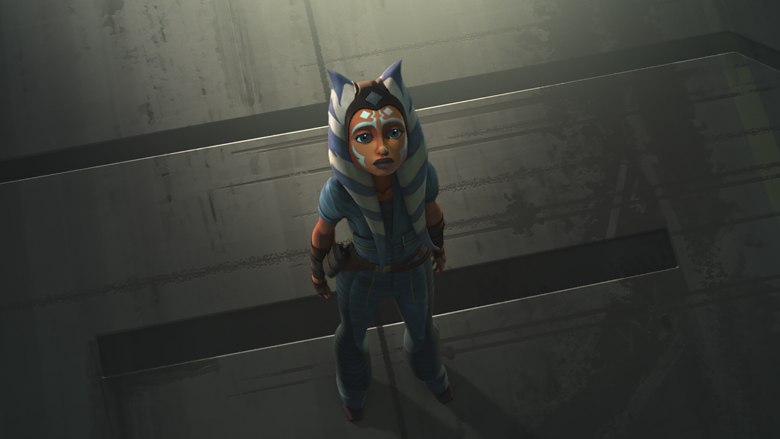 Ahsoka Tano finds herself stranded in the underworld of Coruscant in STAR WARS: THE CLONE WARS, exclusively on Disney+.