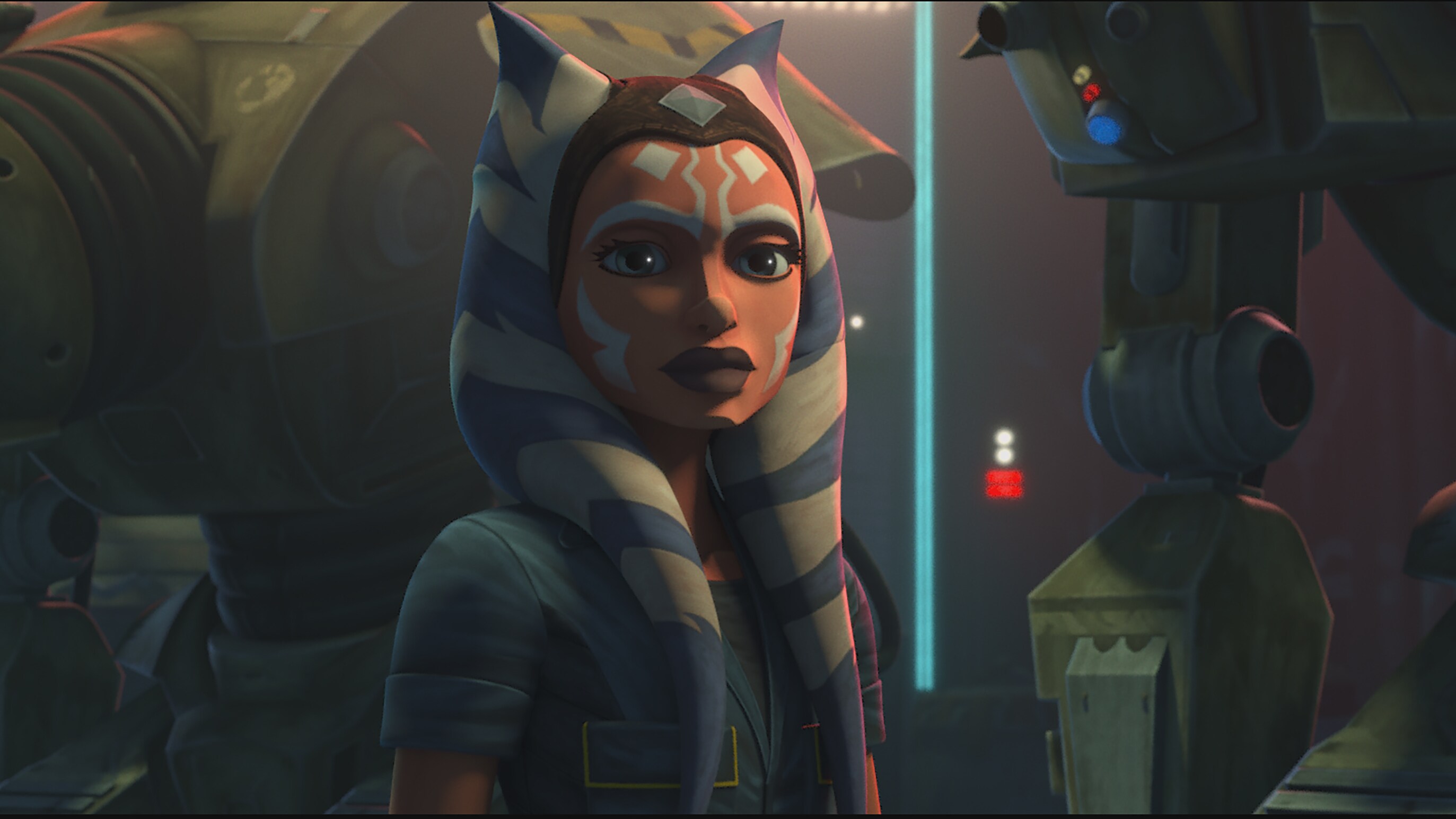 Ahsoka Tano finds herself stranded in the underworld of Coruscant in STAR WARS: THE CLONE WARS, exclusively on Disney+.