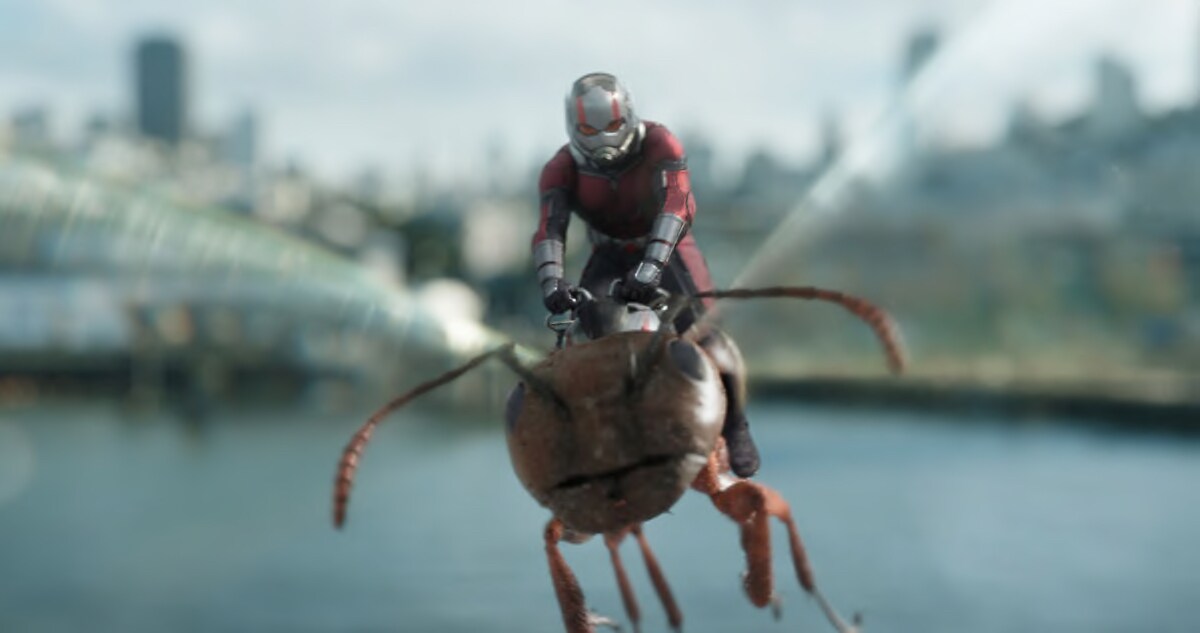 Ant-Man Flying 