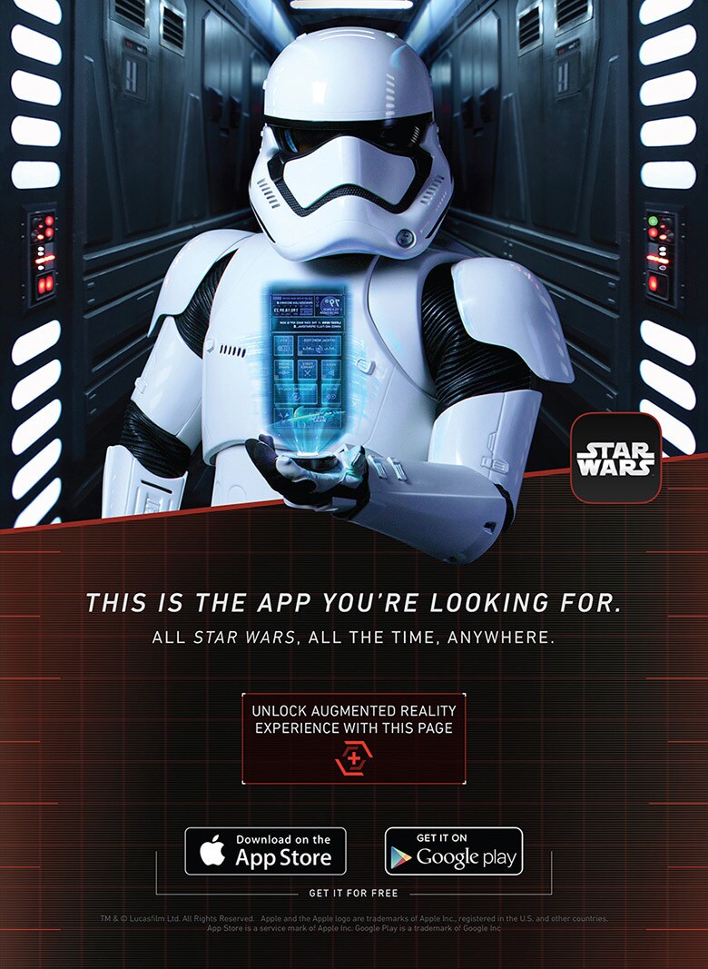 Official app poster, unlock the Augmented Reality experience with this image!
