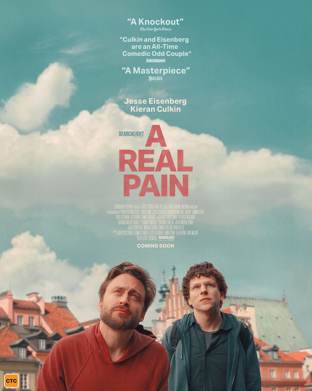 The official poster for the movie A Real Pain