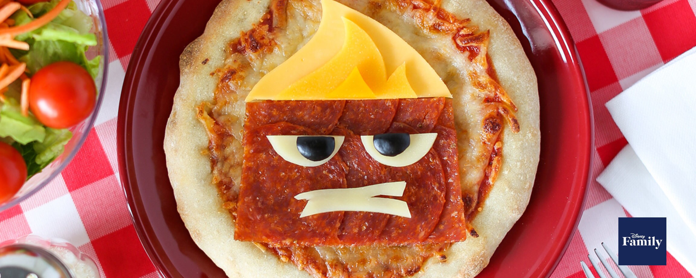 Get Mad About Pizza With Anger From Pixar’s Inside Out