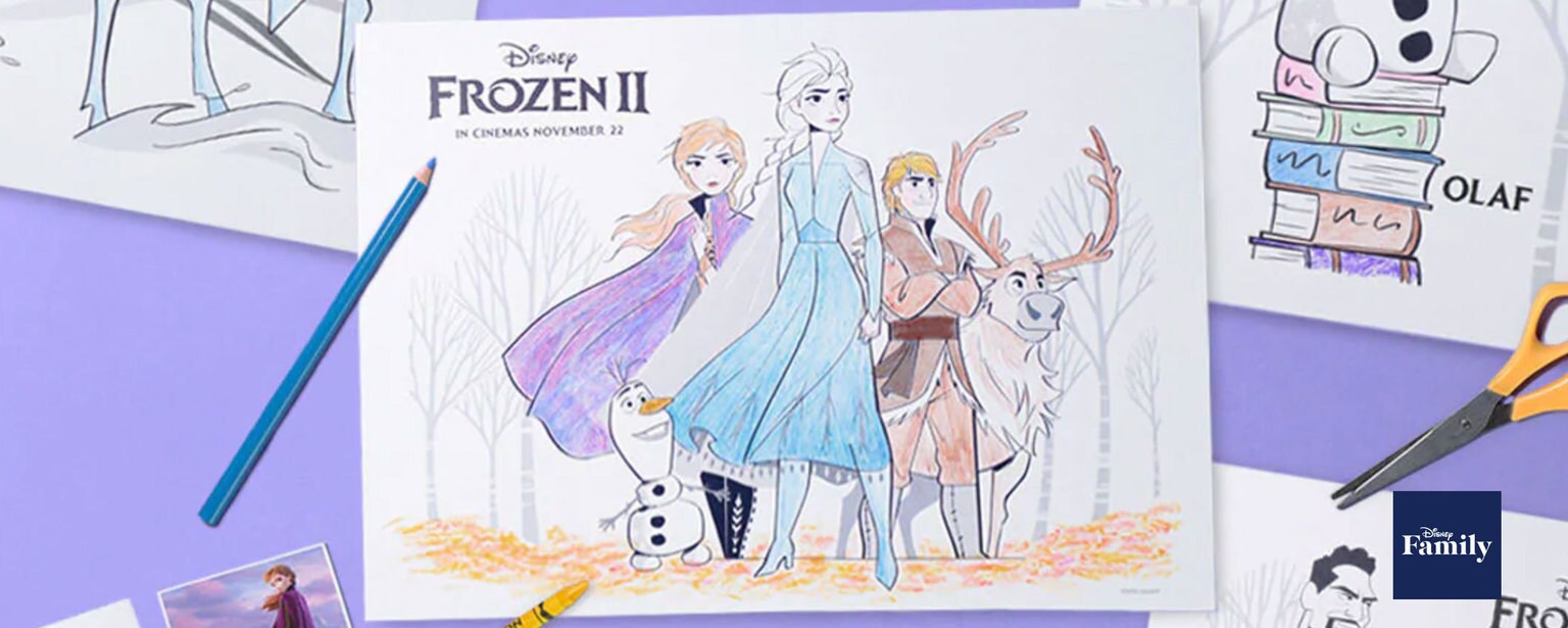 Disney’s Frozen 2 Printable Activity Pages
