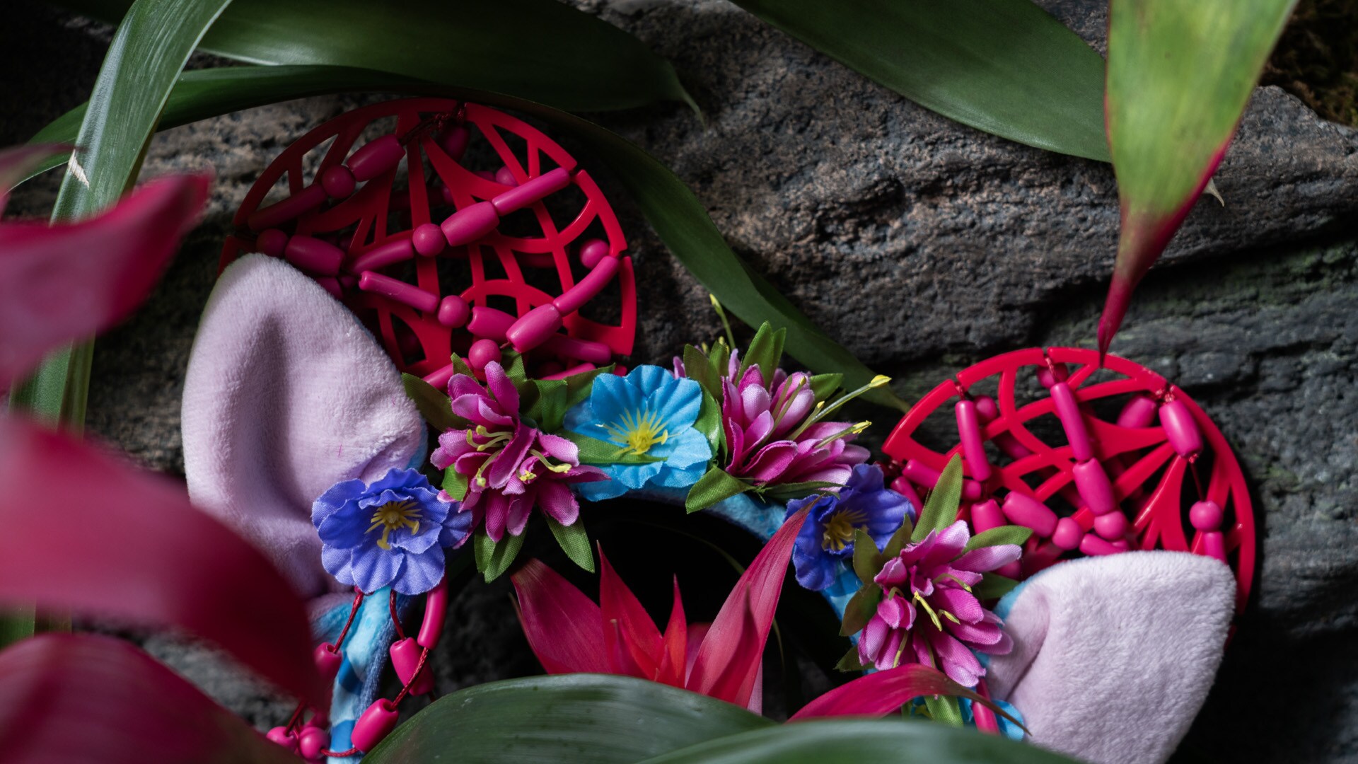 Shaman of Songs Mickey Ears Shaman of Songs Mickey Ears - Celebrate a historic first with these enchanting Mickey ears - the debut collaboration between Avatar and the beloved Disney tradition of character headwear. Inspired by the mystical Shaman of Songs from Pandora - The World of Avatar's Na'vi River Journey attraction, these ears bring the magic of the Na'vi to life with intricate beaded details and flora inspired by the artists who created Pandora.