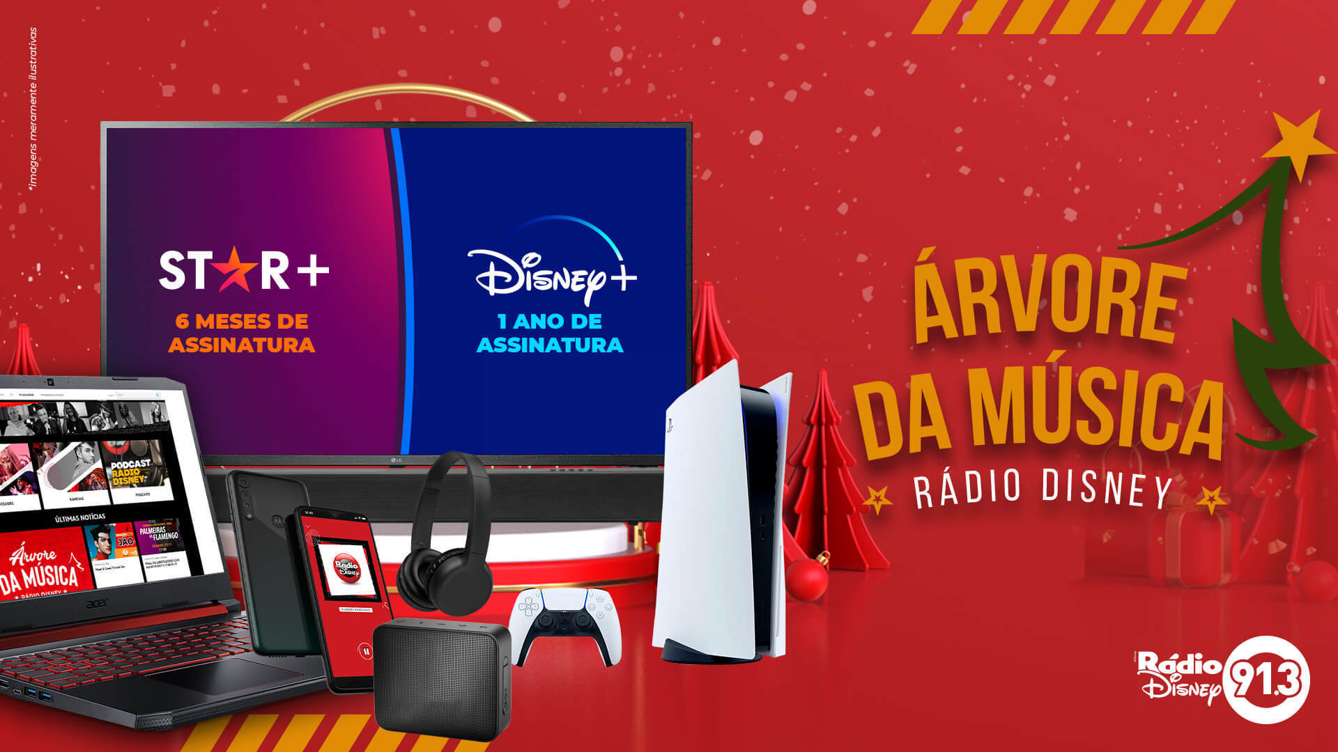 ÁRVORE DA MÚSICA RÁDIO DISNEY | Rádio Disney Brasil