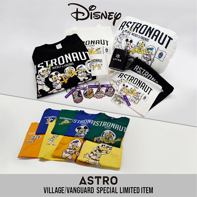 【初回限定】 ASTRO × VILLAGE/VANGUARD SPECIAL LIMITED ITEM】ディズニー トップス