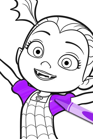5300 Top Coloring Pages For Vampirina Download Free Images