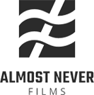 Almost Never Films logo.