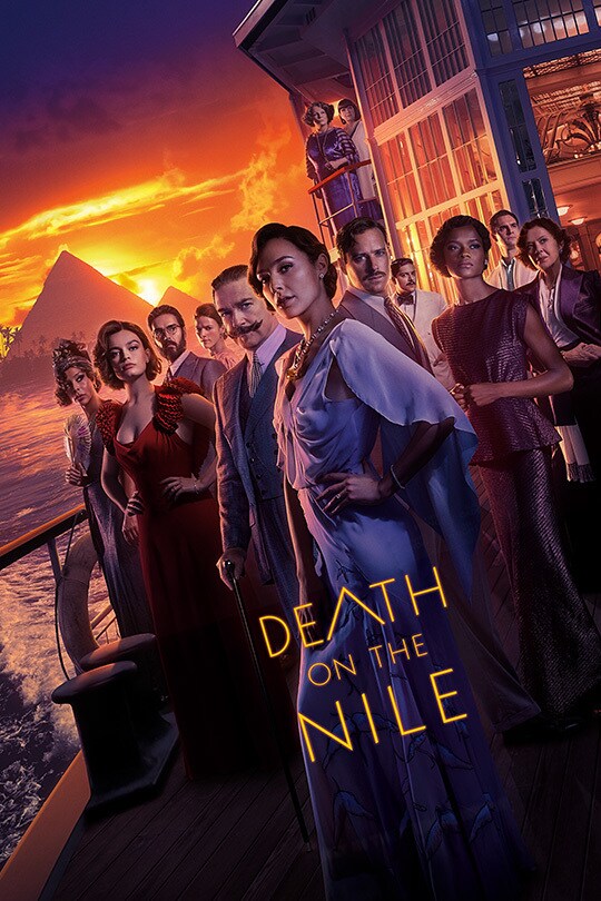 Poster for Kenneth Branagh's Death on the Nile