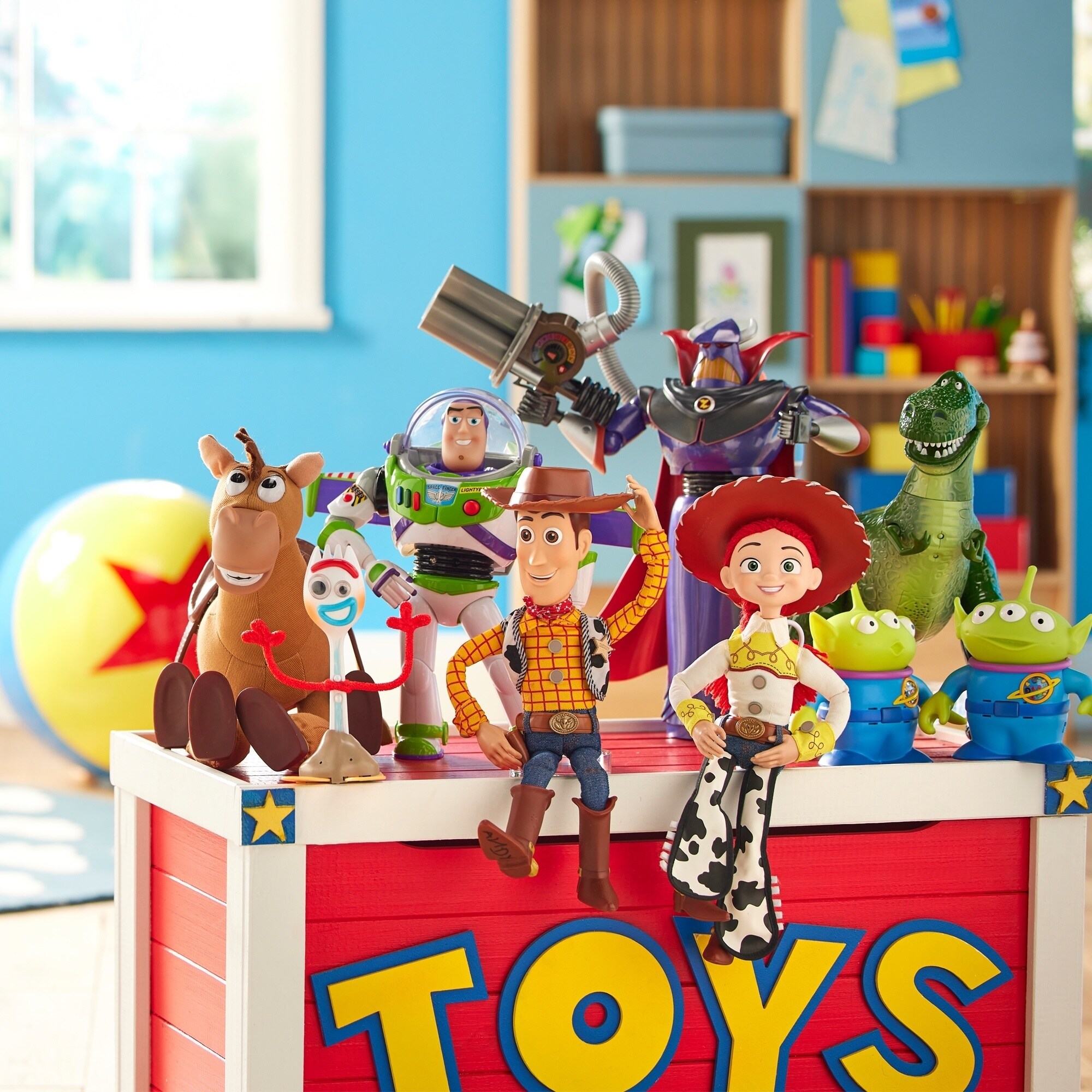 Toy Story talking figurines from Disney Store Australia & New Zealand.