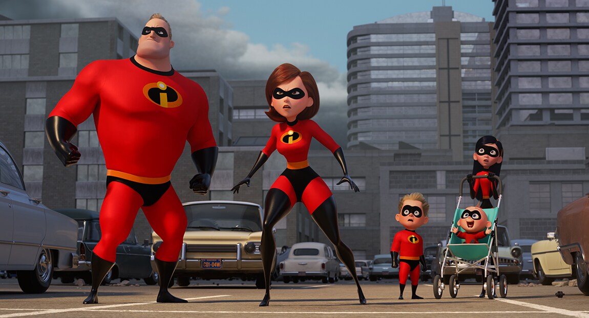 Film still from Incredibles
