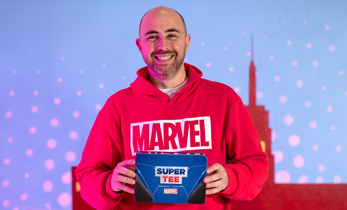 Jason Sotiris introducing Marvel Edition Supertee