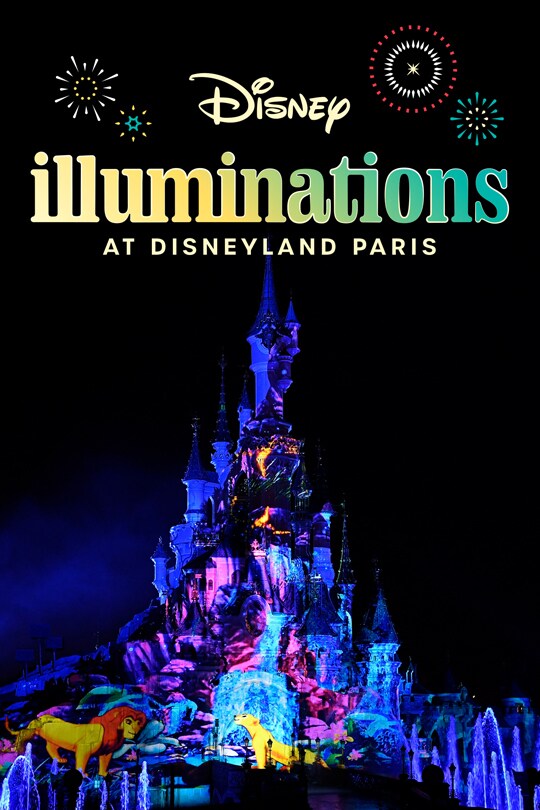 Disney Illuminations Firework Show Disneyland Paris poster