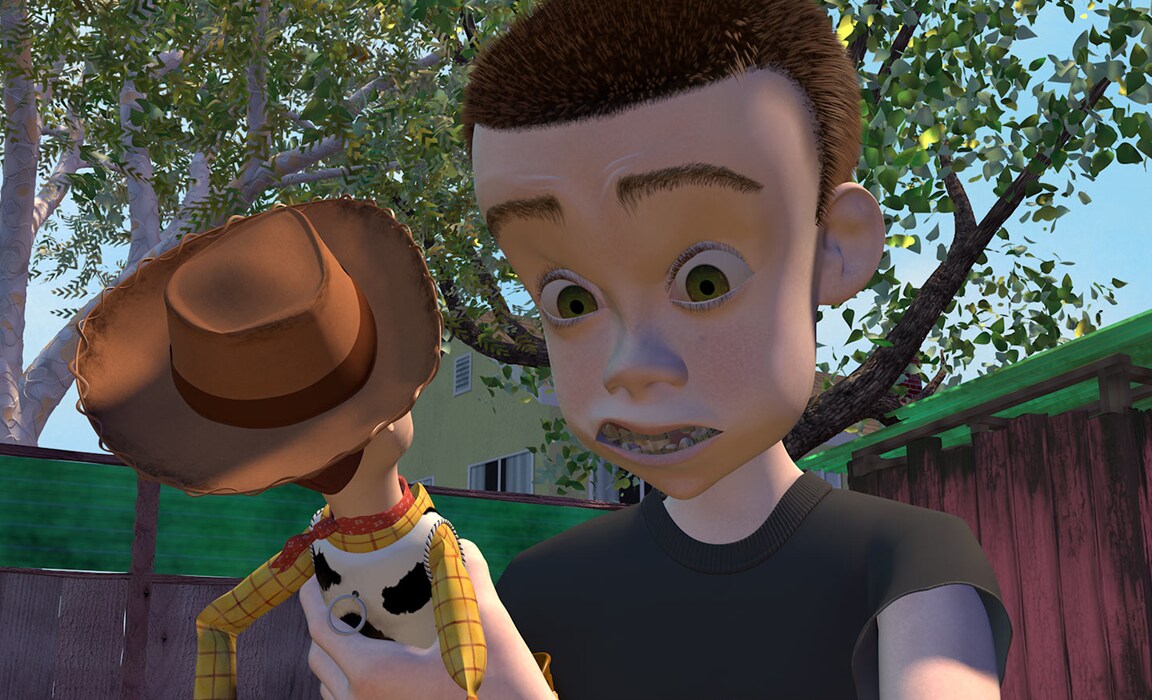 Mean Kid From Toy Story