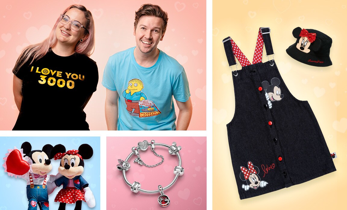 A range of Valentine's Day gifts for Disney, Pixar, Star Wars and Marvel fans