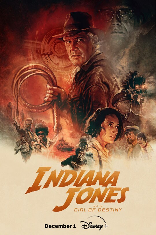 Indiana Jones and the Dial of Destiny streaming 1 December on Disney+