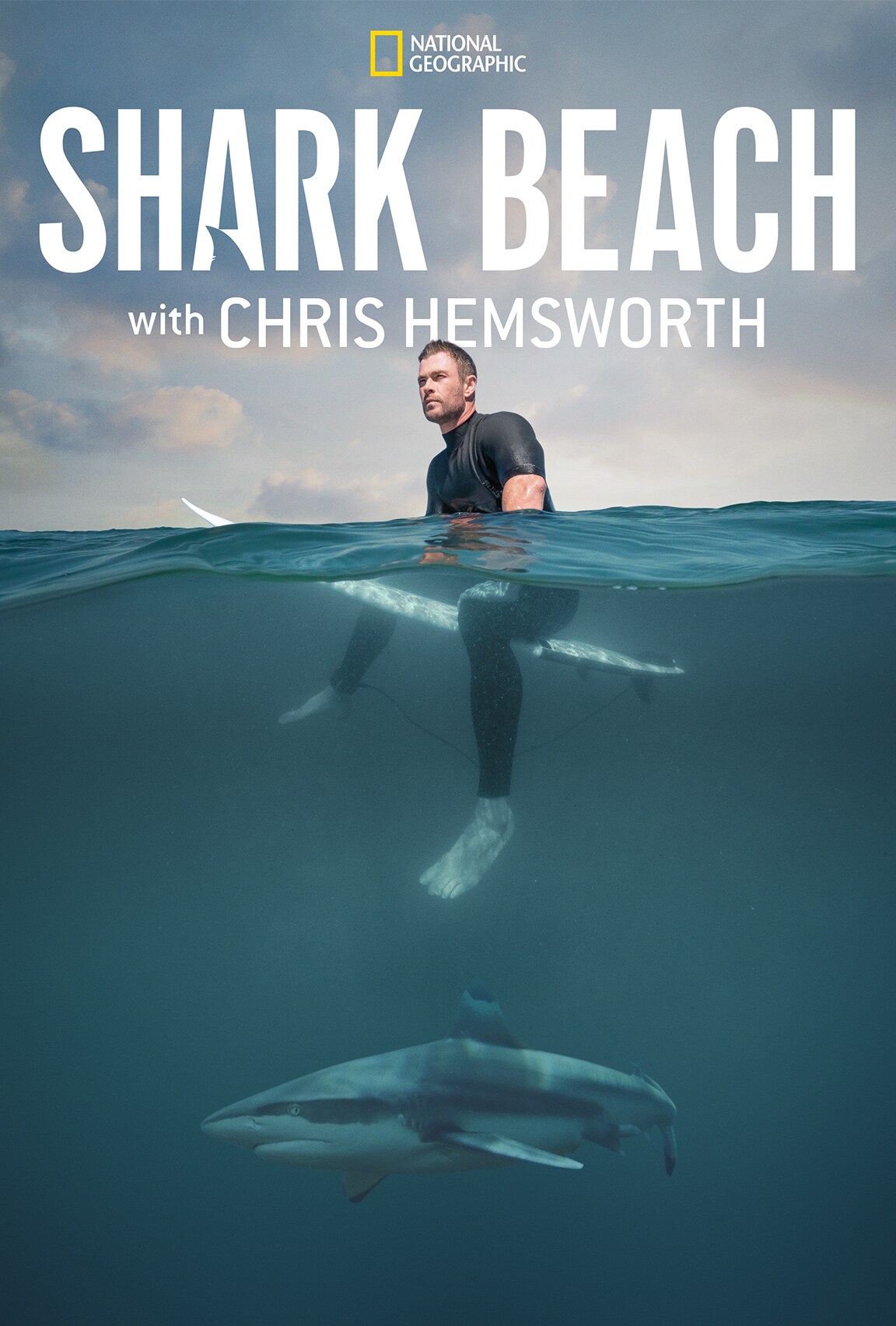 Shark Beach with Chris Hemsworth on Disney Plus