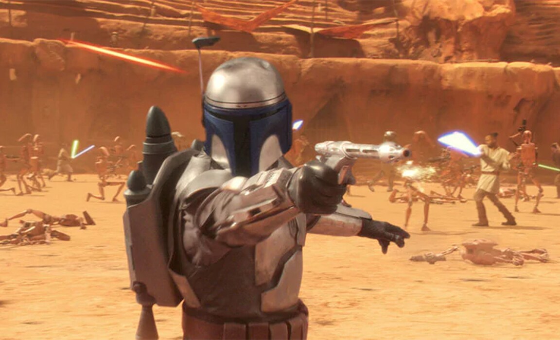 Jango Fett from Star Wars: Episode II - Attack of the Clones Jango Fett from Star Wars: Episode II - Attack of the Clones