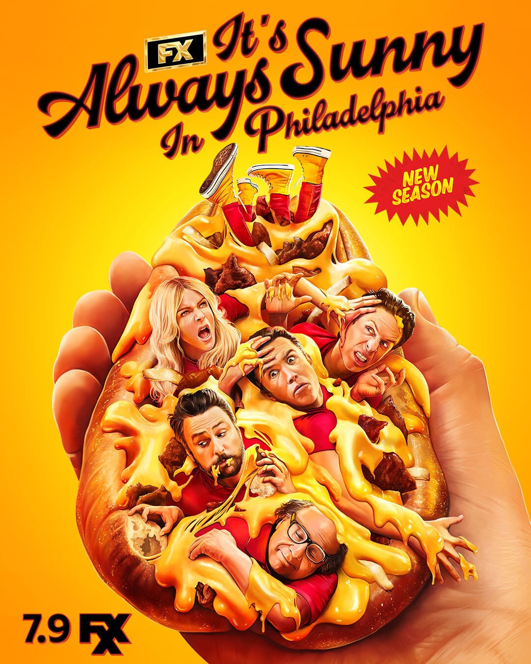 It's Always Sunny in Philadelphia, season 17, is streaming soon on Disney+ in Australia & New Zealand.